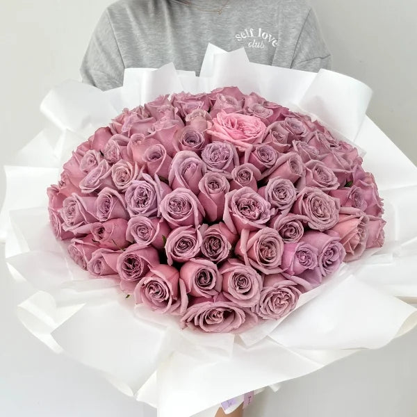 [Pre-order 3 days] [99 Roses] Forever Love – Purple Roses