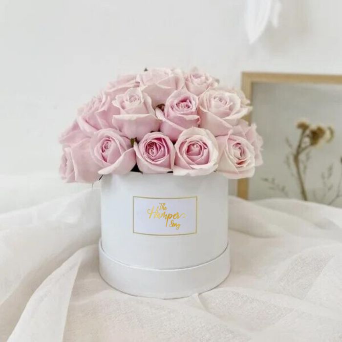 Pink Roses Bloom Box