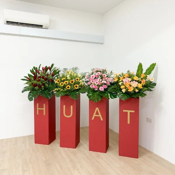 HUAT Congratulation Flower Stands