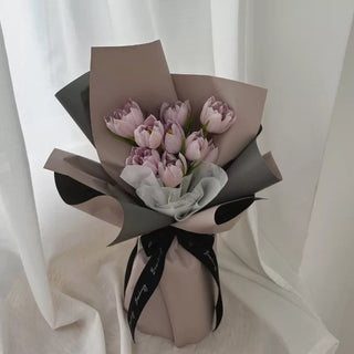 Lilac Tulip Bouquet