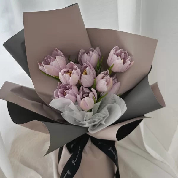 Lilac Tulip Bouquet