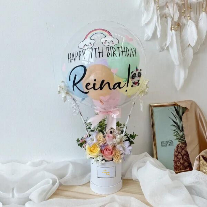 Customise Your Hot Air Balloon (Fresh Flowers)