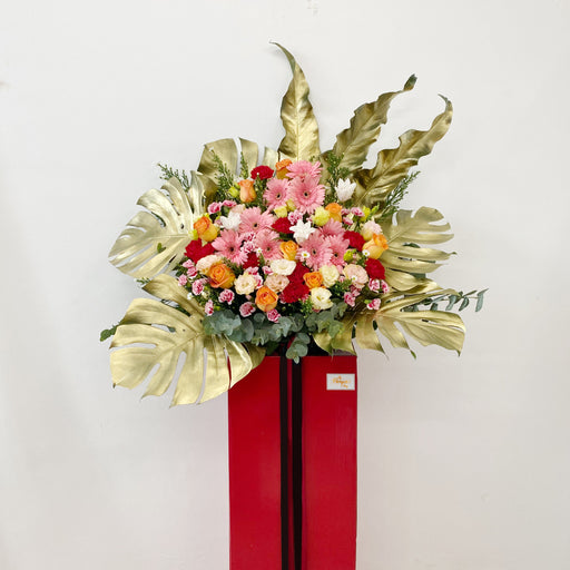Golden Success flower gift pack
