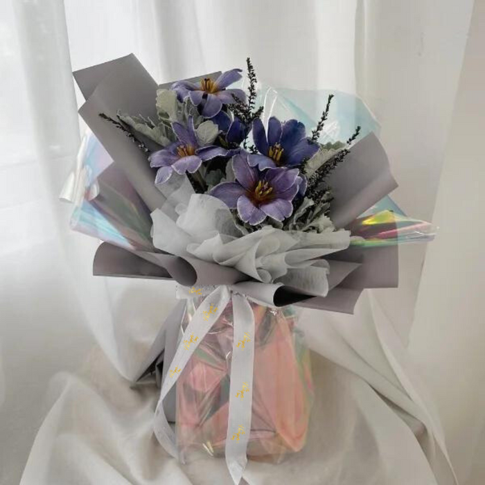 Magical Purple Tulip Bouquet