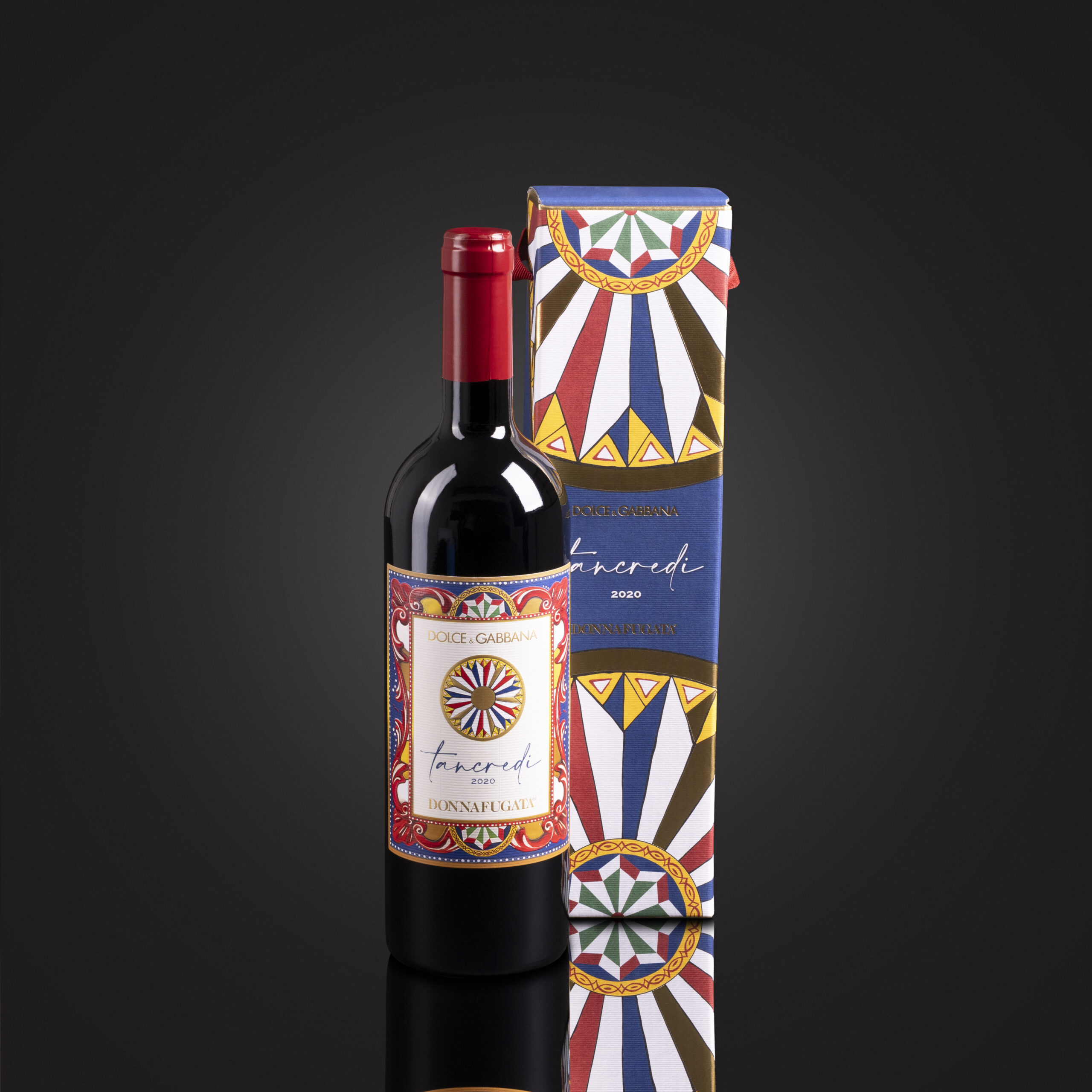 Dolce and Gabbana Donnafugata 2020 Red Wine 750ml