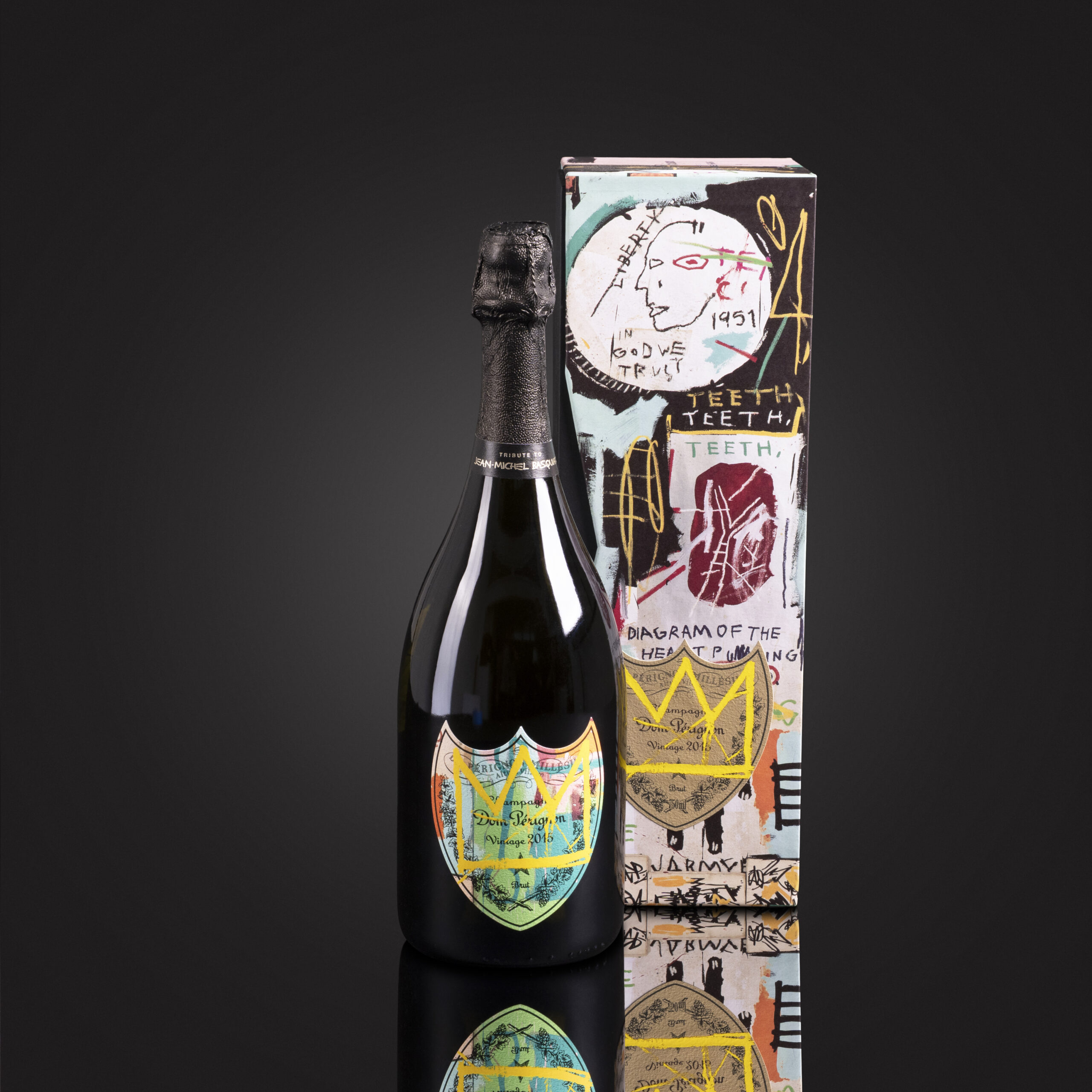 Dom Pérignon Champagne Vintage 2015 Tribute to Jean Michel Basquiat-750ml