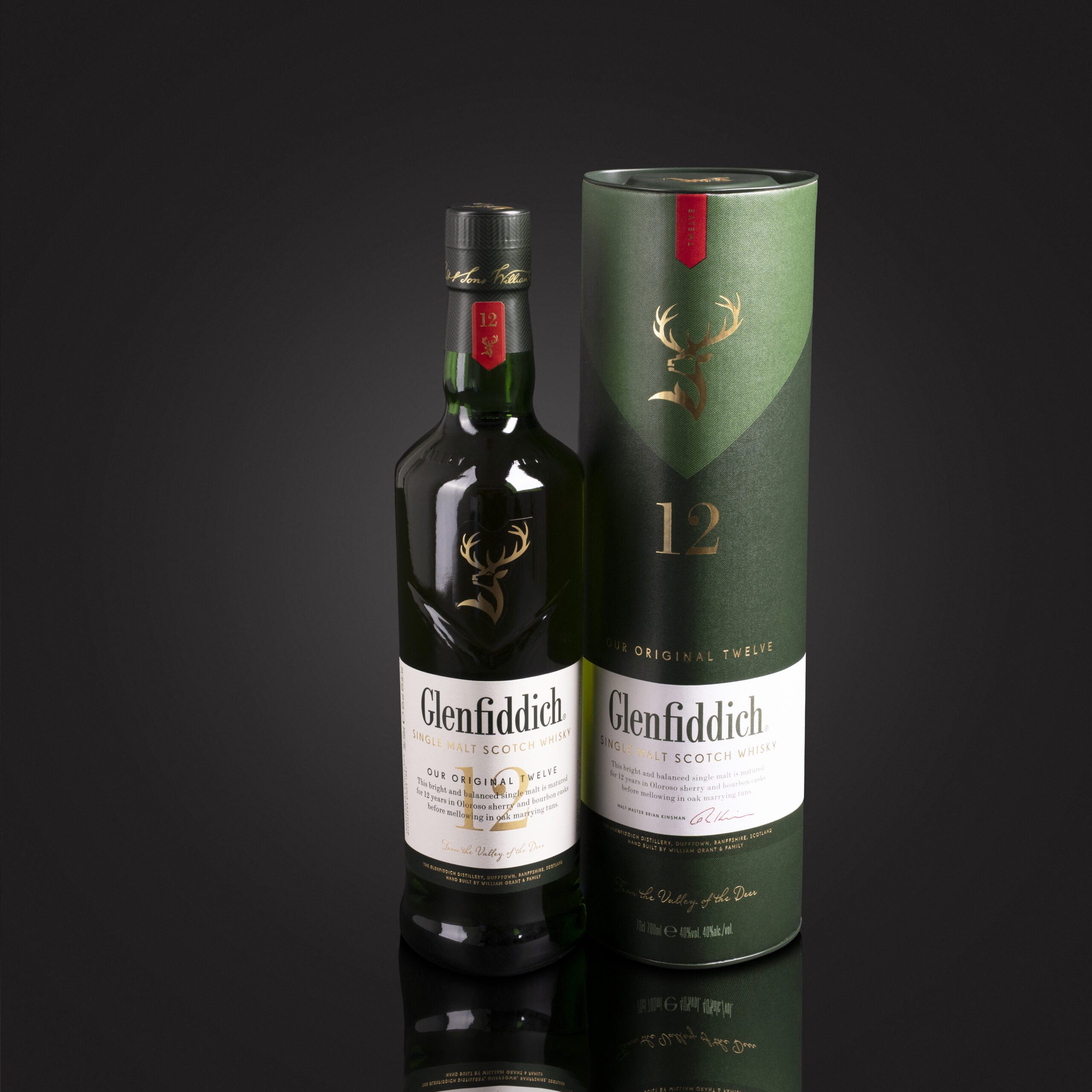 Glenfiddich Single Malt Scotch Whiskey 12 Years