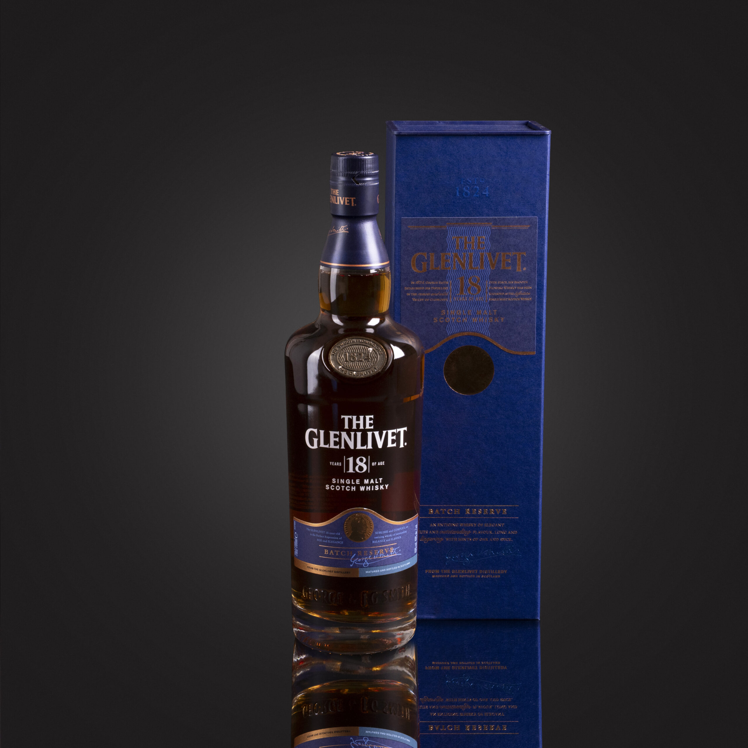 Glenlivet 18 Years Single Malt Scotch Whiskey 700Ml