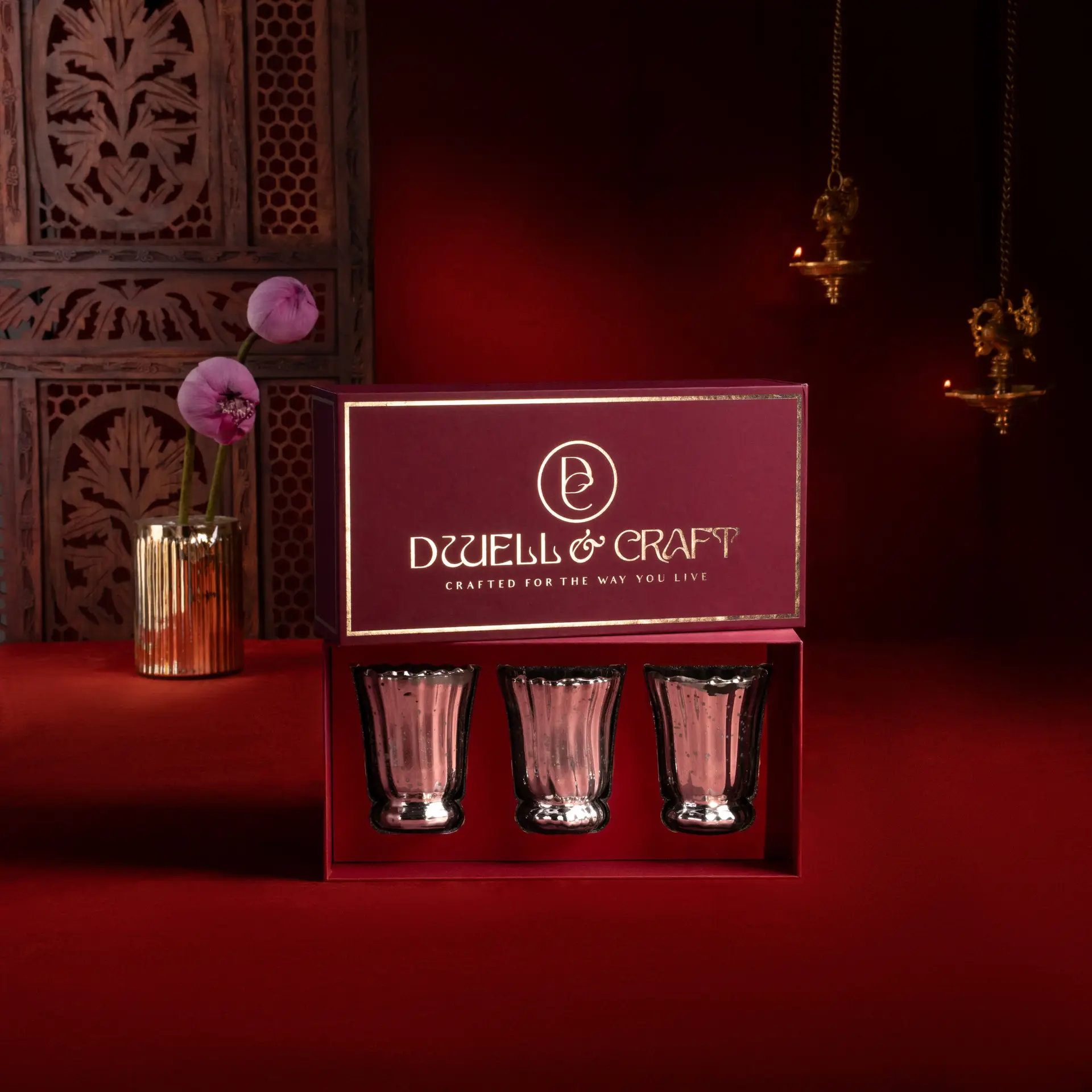 Silver Éclat Candle Set by Dwell & Craft - Image 2