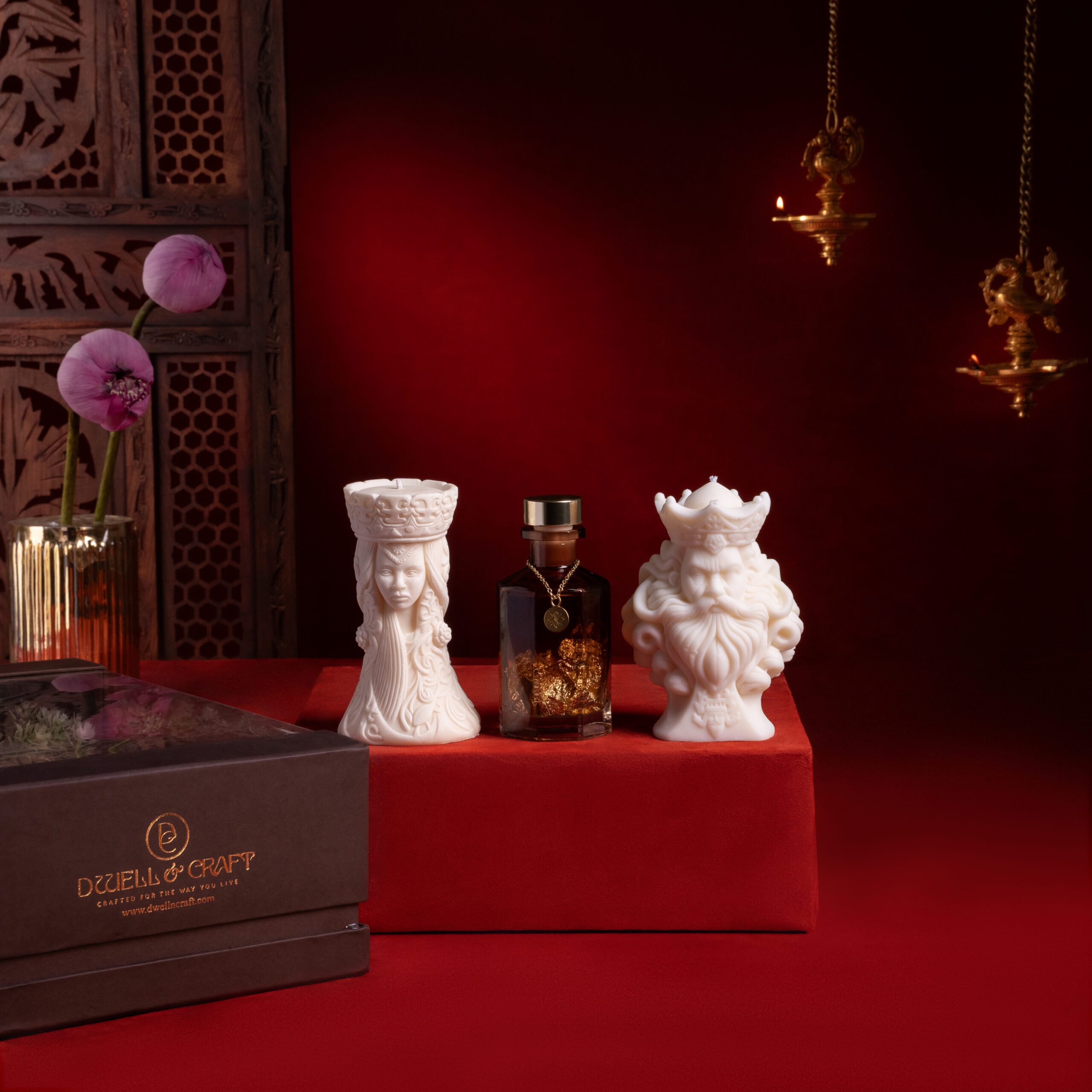 The Royal Court – Soy Wax & Home Fragrance Ensemble by Dwell & Craft