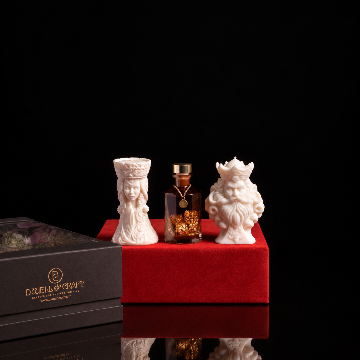 The Royal Court – Soy Wax & Home Fragrance Ensemble by Dwell & Craft